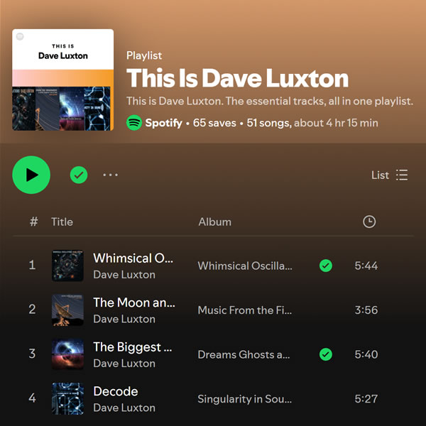 Spotify playlist